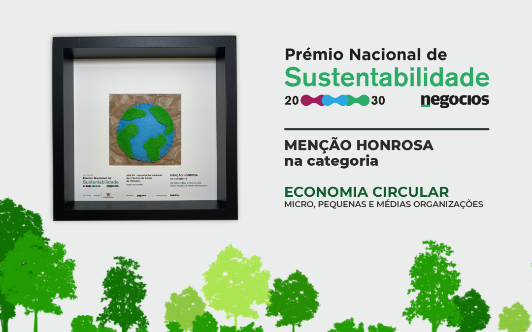 Projeto Peça Verde distinguido com Menção Honrosa no Prémio Nacional de Sustentabilidade 20|30